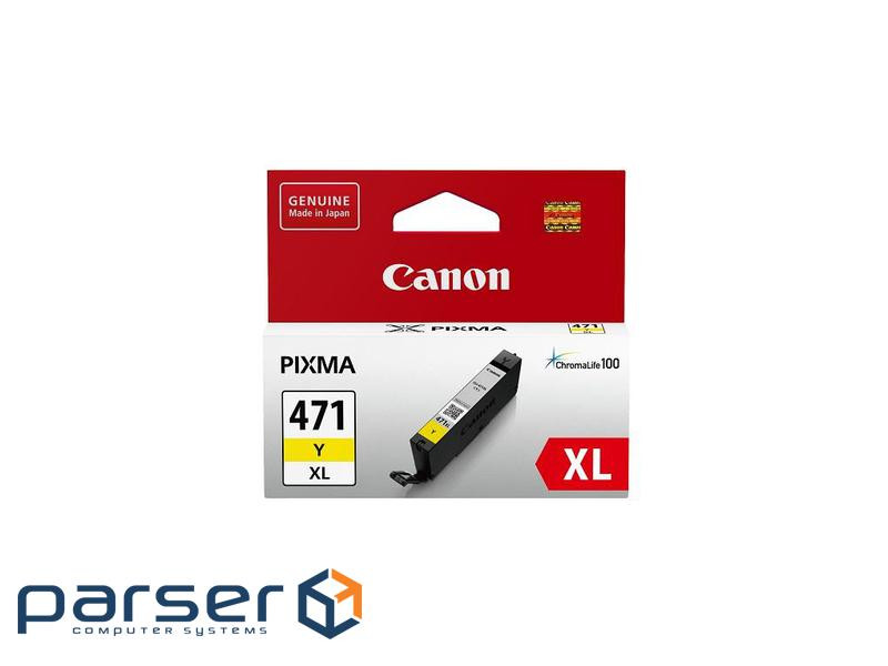 Картридж  Canon CLI-471 XL Yellow (0349C001)