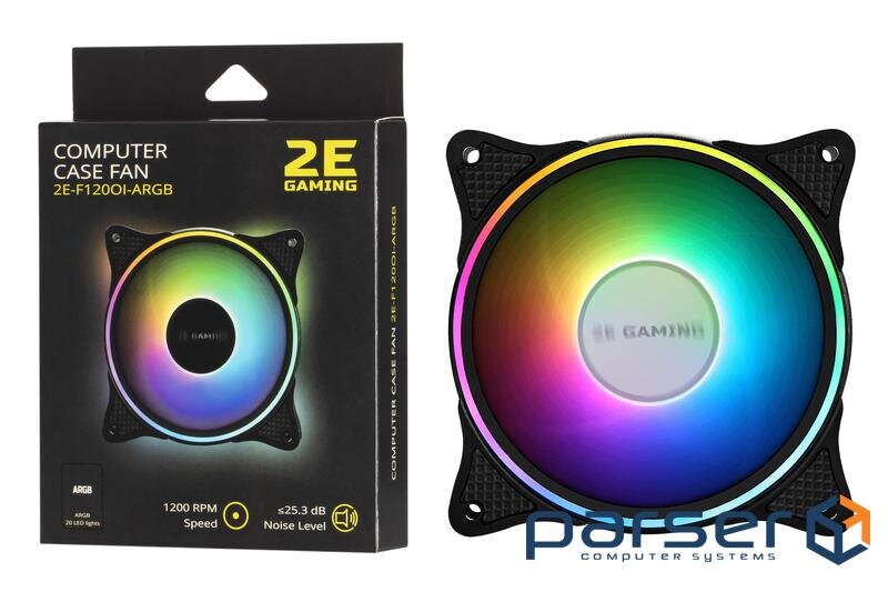 Вентилятор 2E GAMING F120OI-ARGB (2E-F120OI-ARGB)
