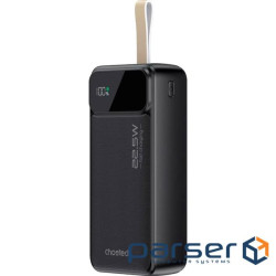 УМБ Choetech Power bank B730 30000mAh PD 22.5W Black (B730-BK)
