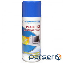 Cleaning spray Esperanza Cleaning Foam 400Ml, for Plastic (ES104)