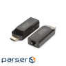 Подовжувач DIGITUS mini HDMI Extender over UTP 50m, USB Powered, Black (DS-55203)