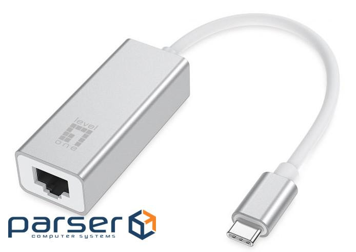 LevelOne Adapter USB-C -> GBit-LAN USB-0402 V4