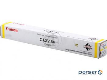 Тонер Canon C-EXV34 Yellow (для iRC2020/2030) (3785B002)