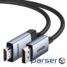 Кабель мультимедійний DisplayPort M to HDMI M 1.0m V2.0 4K60Hz DP119 black Ugreen (15773)