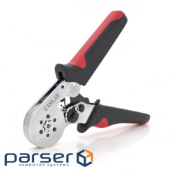 Інструмент обжимний CI-6-6, 0.25-6mm2, Black-red (CI-6-6 Black-red)