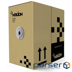 Кабель мережевий Merlion FTP 305м КВПЭПп(100) 4*2*0,50[СU] cat.5e, внеш., пров. 1,2мм (03959)