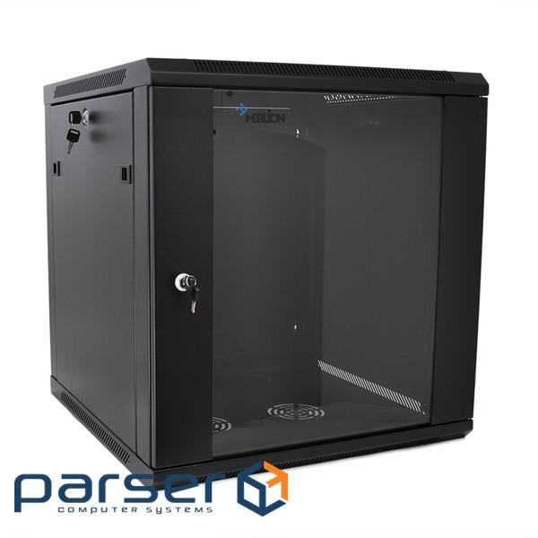 Шафа настінна Merlion 18U 19 600*600mm (Ш*Г)мм , black (Ml3-6618)