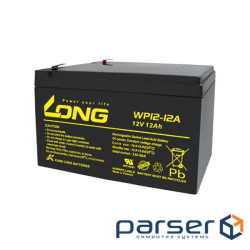 Батарея до ДБЖ Long 12В 12Ач (WP12-12A) (WP12-12A)