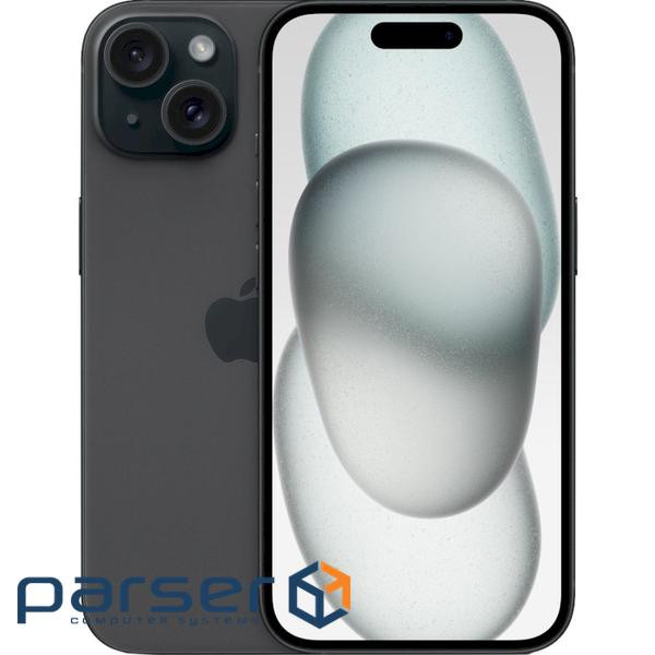 Смартфон APPLE iPhone 15 128GB Black (MTP03RX/A)