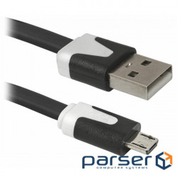 Дата кабель USB08-03P USB 2.0 - Micro USB, 1m Defender (87475)