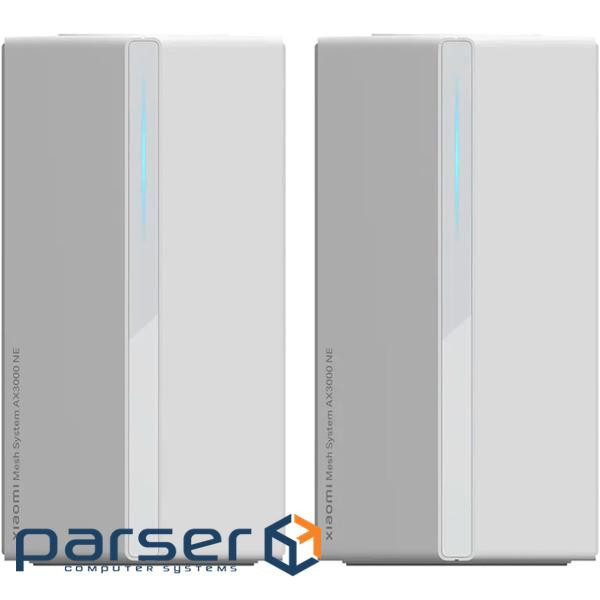 Wi-Fi Mesh система XIAOMI Mesh System AX3000 NE 2-pack (DVB4458GL)