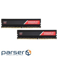 Модуль пам'яті AMD Radeon R7 Performance DDR4 2400MHz 8GB Kit 2x4GB (R7S48G2400U1K)