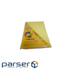 Папір Romus A4 160 г/м2 100sh Yellow (R50584)