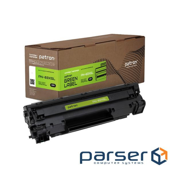 Картридж Patron HP 83X (CF283X) Green Label (PN-83XGL)