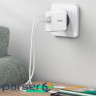 Зарядний пристрій Ugreen CD170 36W USB + Type-C Charger (White) (60468)