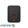 Зарядний пристрій Spigen 2xUSB-C PD 47W black (ACH09457)