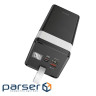 Батарея універсальна HOCO 50000mAh Powermaster PD/20W, QC/22.5W, Lamp, Black (J86A / 714738)