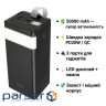 Батарея універсальна HOCO 50000mAh Powermaster PD/20W, QC/22.5W, Lamp, Black (J86A / 714738)