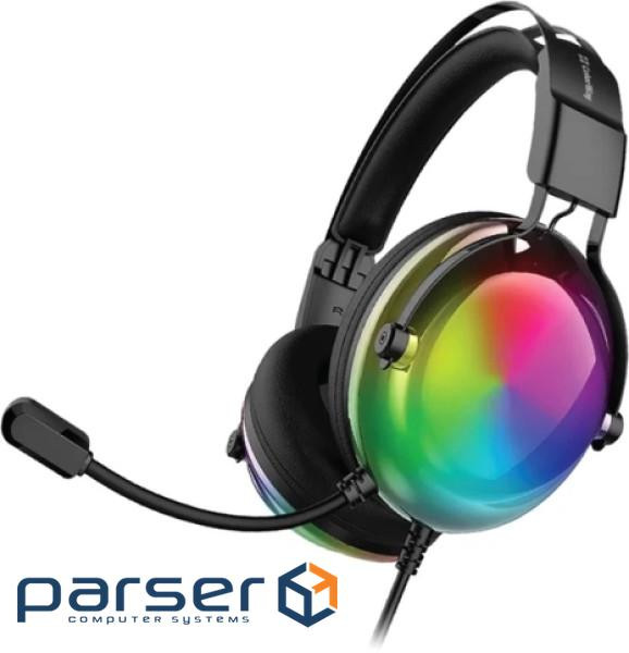 Накладні навушники ColorWay Firestrike RGB Black (CW-HPG04BK)