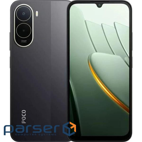 Смартфон Poco C81 Pro 4/128GB Black, 6.9" (1600х720) IPS / Unisoc T7250 / ОЗУ 4 ГБ / 128 ГБ встроенн