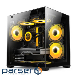 Корпус GTL Gaming "Infinity", Black, без БЖ, Mid Tower, Micro ATX / Mini ITX, 1xUSB 3.0 (GTLN275-1B)