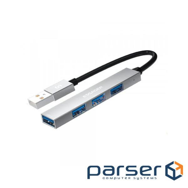 Концентратор Essager USB 2.0 to 4xUSB 2.0 (EHBA04-FY10-P)