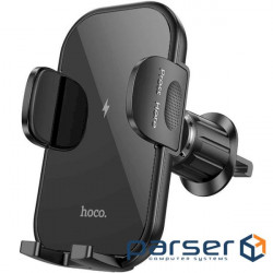 Автотримач для смартфона з бездротовою зарядкою HOCO HW4 (6942007601443)