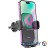 Автотримач для смартфона з бездротовою зарядкою HOCO HW4 (6942007601443)