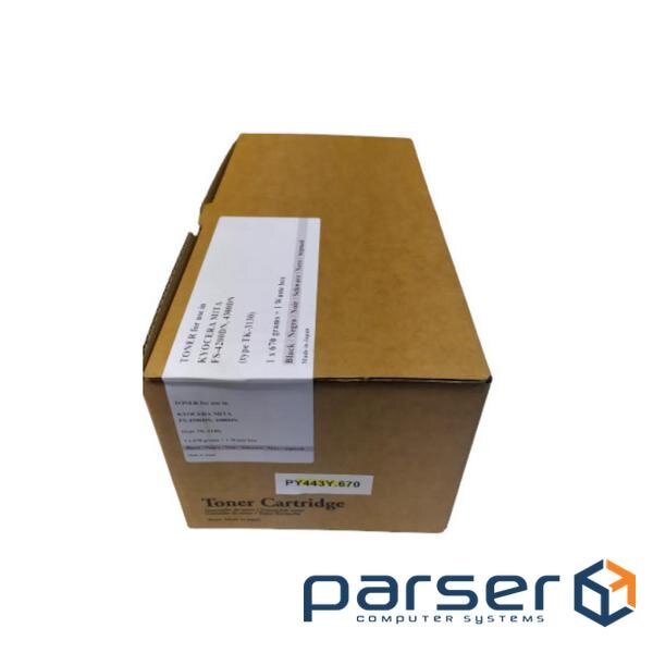 Toner cartridge Tomoegawa KYOCERA TK-3130 (1T02LV0NL0) chip (PY443Y.670)