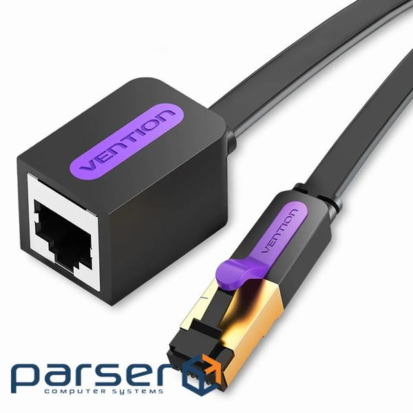 Патч-корд Vention CAT7 FTP Ethernet, 1 m, Black (ICBBF)