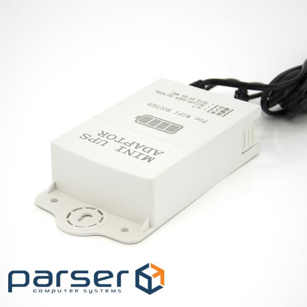 Impulse UPS with built-in battery Mini Outer UPS1202, 12.6V 2A, battery Lithium 0.6A, Plastic Box IP40, V 