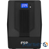 ДБЖ FSP iFP-2000, 2000VA,1200W,SCHUKO*2+IEC*2,12V/9AH*2,LCD VERSION,230V,CE,EAC (PPF12A1607)