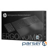 Клавіатура HP 960 BLK Ergonomic split-zone UA Black (7E755AA)