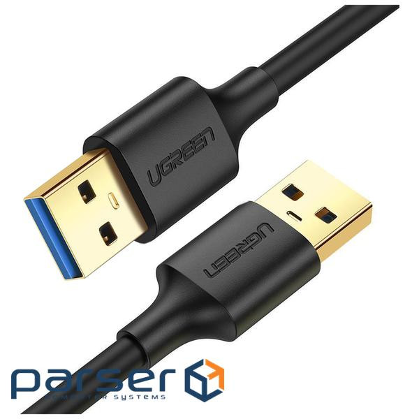 Дата кабель USB 3.0 AM/AM 1.0m US128 black Ugreen (10370)