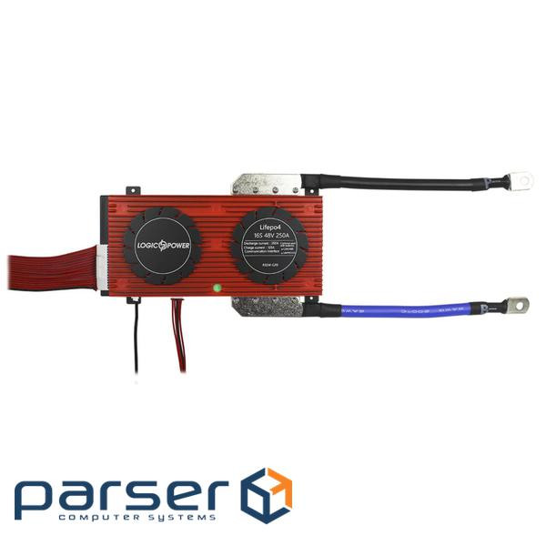 Smart BMS плата LP LiFePO4 48V 16S Dis 250A Ch 125A UART+RS485+CAN (16356)