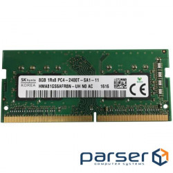 Оперативна пам'ять SK hynix 8 GB SO-DIMM DDR4 2400 MHz (HMA81GS6AFR8N-UH) (HMA81GS6AFR8N-UHN0)