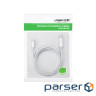 Кабель для принтера Ugreen USB-C 2.0 to BM 1.5m white (40417)