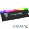 Модуль памяти PATRIOT Viper Xtreme 5 RGB Matte Black DDR5 7800Mhz 32GB Kit 2x16GB (PVXR532G78C38K)