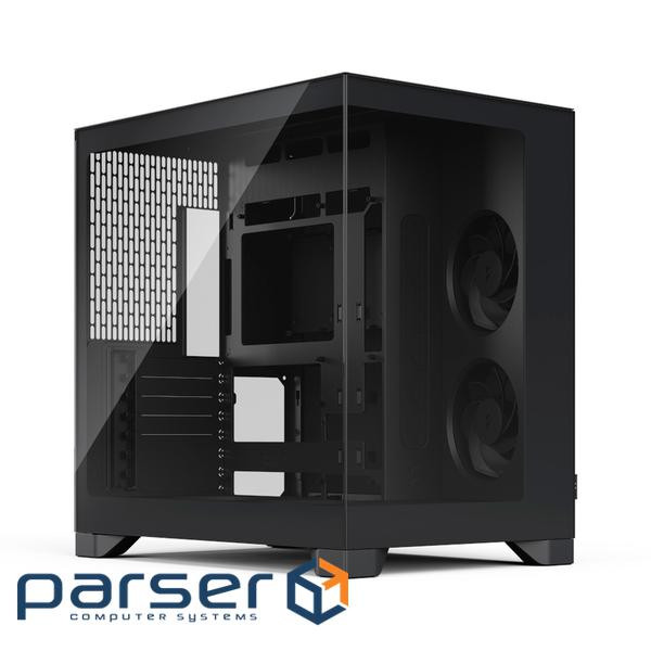 Корпус ATX без БЖ, чорний, Pop2 Vision FRACTAL DESIGN Pop 2 Vision Black (FD-C-POV2A-01)