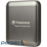 Портативний SSD диск TRANSCEND ESD420 1TB USB3.2 Gen2x2 Iron Gray (TS1TESD420C)