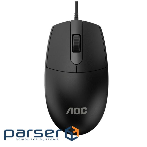 Мишка AOC MS100B USB Black (MS100B/LA)
