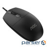 Мишка AOC MS100B USB Black (MS100B/LA)