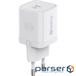 Зарядний пристрій Sandberg USB-C PD QC 3.0 20W (441-42)