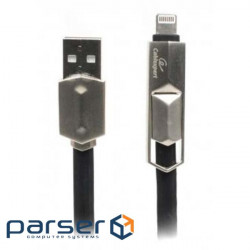 Дата кабель USB 2.0 AM to Micro 5P 1.0m Cablexpert (CCPB-ML-USB-05BK)