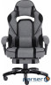 Ігрове крісло GT Racer X-2749-1 Gray/Black Suede (X-2749-1 Fabric Gray/Black Suede)