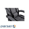 Ігрове крісло GT Racer X-2749-1 Gray/Black Suede (X-2749-1 Fabric Gray/Black Suede)