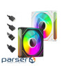 Вентилятор Zezzio Prism 6 Pro ARGB Ultra Fan Black (PRISM 6 Pro ARGB Black)