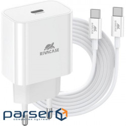 Charger RIVACASE Rivapower PS4101 WD4 1xUSB-C, PD3.0, QC3.0, 20W Wh (PS4101 WD4 (White))