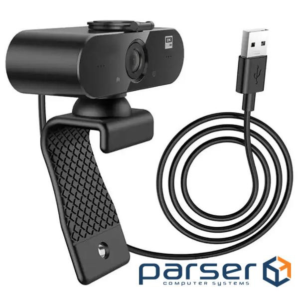 З гарнітурою Borofone BDI04, 1920p, пласт. корпус, Black, Q100