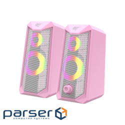 Акустична система Havit HV-SK202 USB 2.0 Pink (6939119024048)